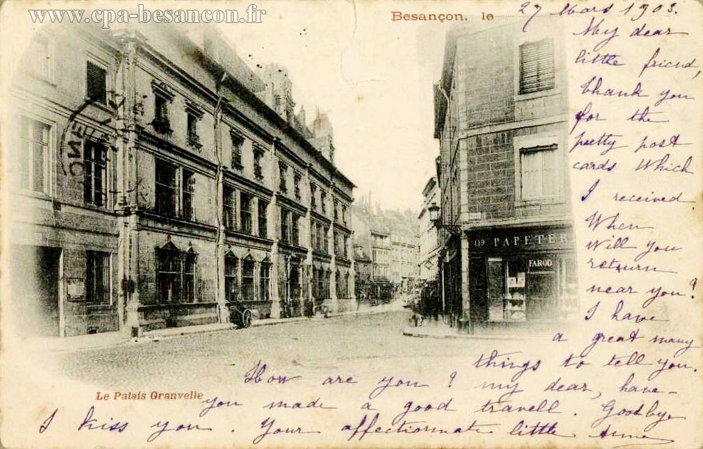 Le Palais Granvelle